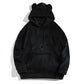 New Top Men and Women Funny Warm Hoodies for Men Clothing Bear Ears Casual Loose Sports Hoodie Unisex