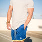 Muscle Fitness T-shirt Summer Men's Athleisure Workout short sleeve T-shirt High Quality cotton Men T-shirt Gym Sport Shirt Tops