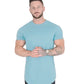 Muscle Fitness T-shirt Summer Men's Athleisure Workout short sleeve T-shirt High Quality cotton Men T-shirt Gym Sport Shirt Tops