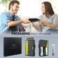 Wallet for Men - with Money Clip Slim Leather Slots Credit Card Holder RFID Blocking Bifold Minimalist Wallet