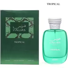 Rasasi Hawas Verde Men's EDP – Fresh Citrus Green Aroma, 3.4 FL OZ / 100 ML