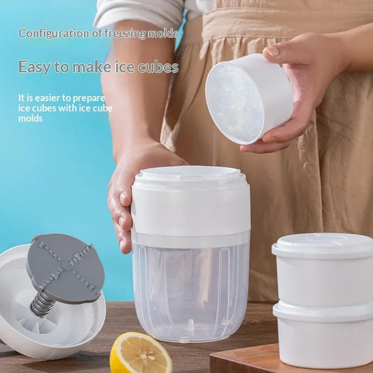 Shaved Ice Machine Mini Ice Crusher Hand Operated Shaved Ice Milkshake Maker Household Portable Small Hail Machine Kitchen Tool