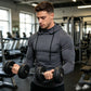 Mens Gym Thin Hoodie Long Sleeve Hoodies With Mask Sweatshirt Casual Splice Large Mask Hoodie Sweatshirt Hooded Tops Cycling