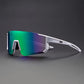 Men's Oversized Cycling Sunglasses Eyewear Bicycle Goggles Windproof Glasses Lens Road Riding Bike