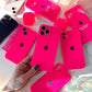 iPhone Camera Protection Silicone Case (Firefry Rose)
