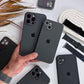 iPhone Camera Protection Silicone Case (Black)