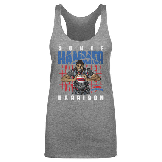 Hammer Harrison Harlem Globetrotters Pose WHT