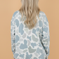 Camo Long Sleeve Mock Neck Sweatshirt