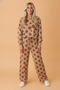 Polka Dot Long Sleeve Top & Drawstring Pants Set