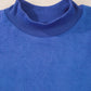 Solid Mock Neck Drop Shoulder Oversize Sweatshirt