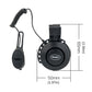 Bicycle Electric Bell USB Charging Bike Electronic Horn Waterproof Outdoor Cycling Accessories Bicycle Bell Riding Equipment Electric Bike Horn Electronic Bicycle Bell Waterproof Cycling