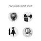 USB Rechargeable Electric Bike Bell & Horn