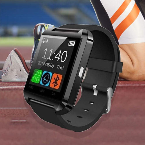 Montre intelligente Bluetooth avec appairage téléphonique, podomètre, surveillance du sommeil, etc.