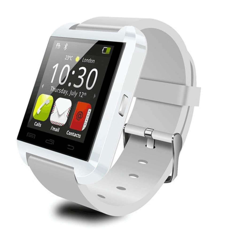 Montre intelligente Bluetooth avec appairage téléphonique, podomètre, surveillance du sommeil, etc.