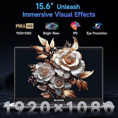 2025 Gaming Laptop,15.6" Full HD IPS Display, Inter Core I5-1240P (Up to 4.4Ghz), 16GB DDR4 512GB SSD, Win 11 Gaming Laptop, Fingerprint, Backlit KB, Wifi 6, BT5