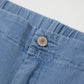 Plus Size Denim Ruffle Hem Wide Leg Jeans