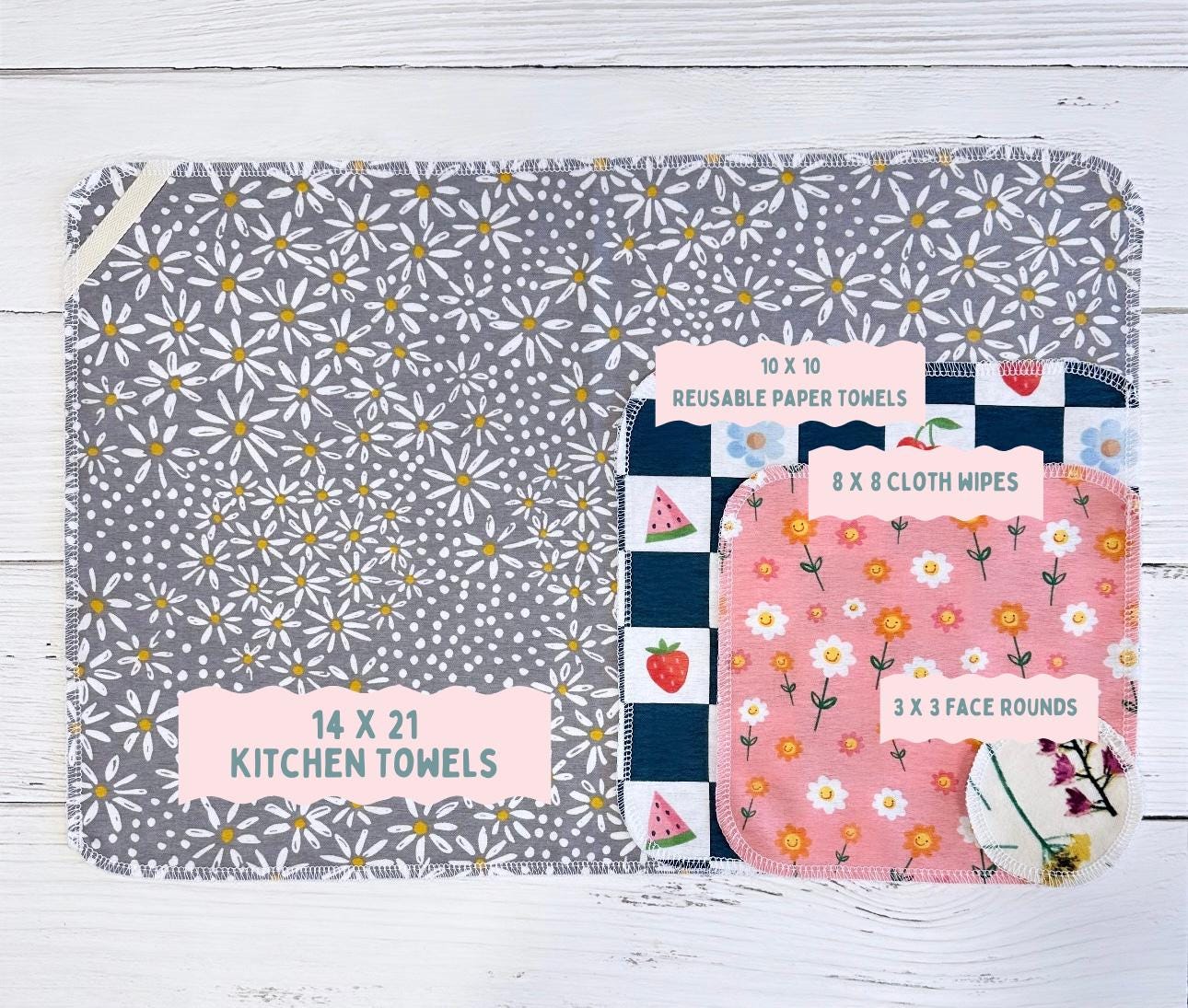 Reusable Paper Towels--Paint Swatch