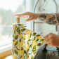 Reusable Paper Towels--Minty Florals