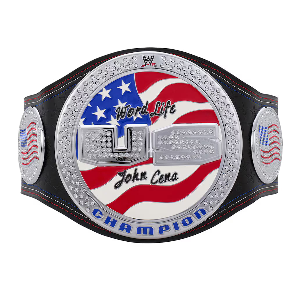 John Cena Spinner United States Championship Replica Title Belt
