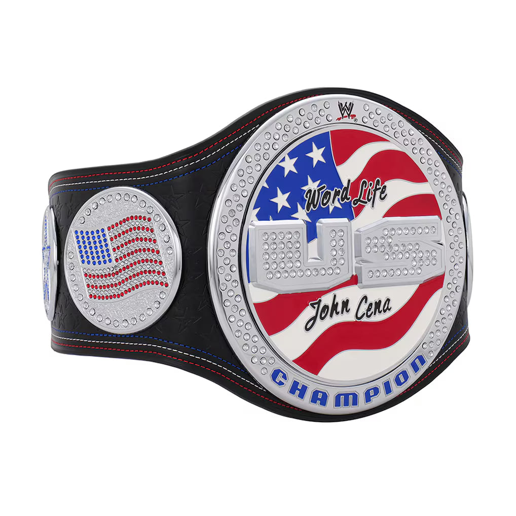 John Cena Spinner United States Championship Replica Title Belt