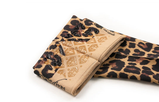 Leopard Gradient Compression Arm Sleeve