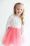 Country Christmas L/S Tutu Dress